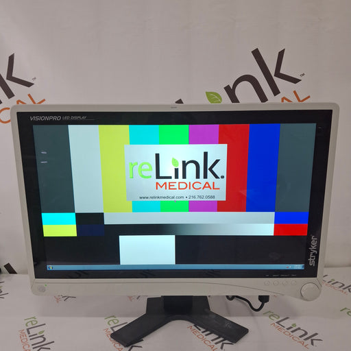 Stryker Stryker VisionPro 26" LED Display Monitor Rigid Endoscopy reLink Medical