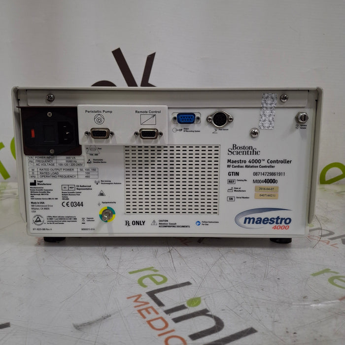 Boston Scientific Boston Scientific Maestro 4000 Cardian Ablation System Surgical Equipment reLink Medical