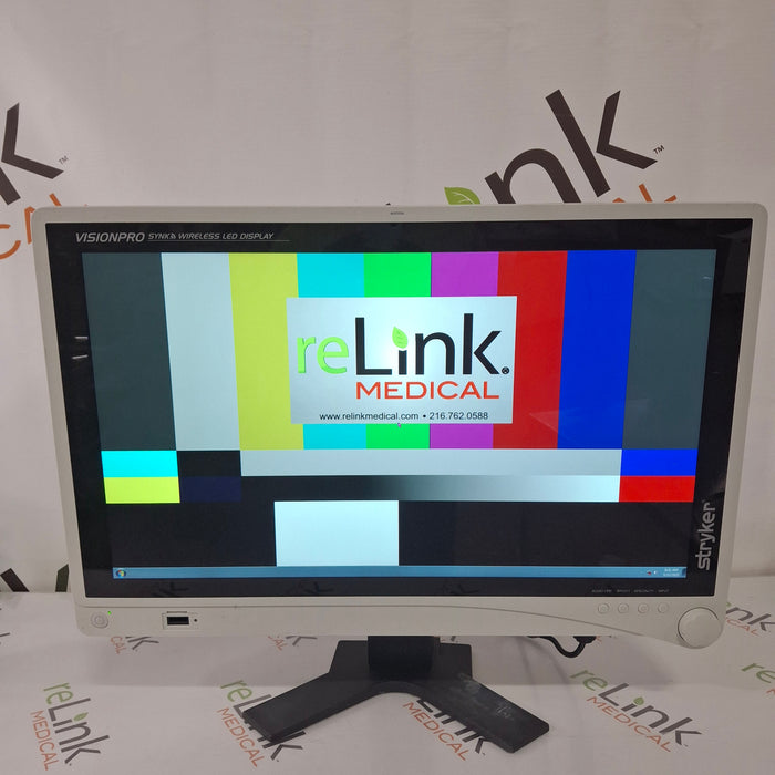 Stryker Stryker VisionPro 26" LED Display Monitor Rigid Endoscopy reLink Medical