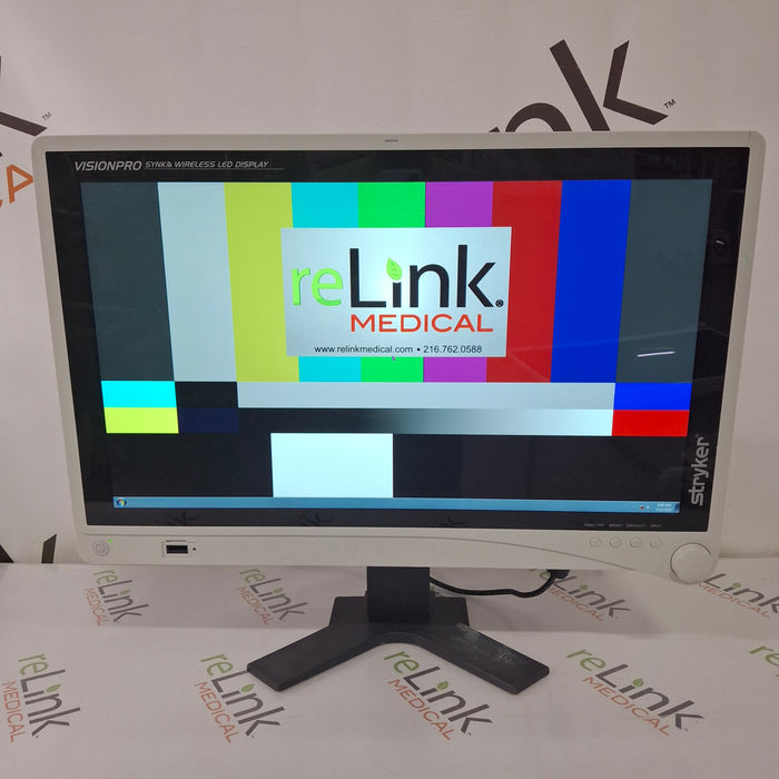 Stryker Stryker VisionPro 26" LED Display Monitor Rigid Endoscopy reLink Medical
