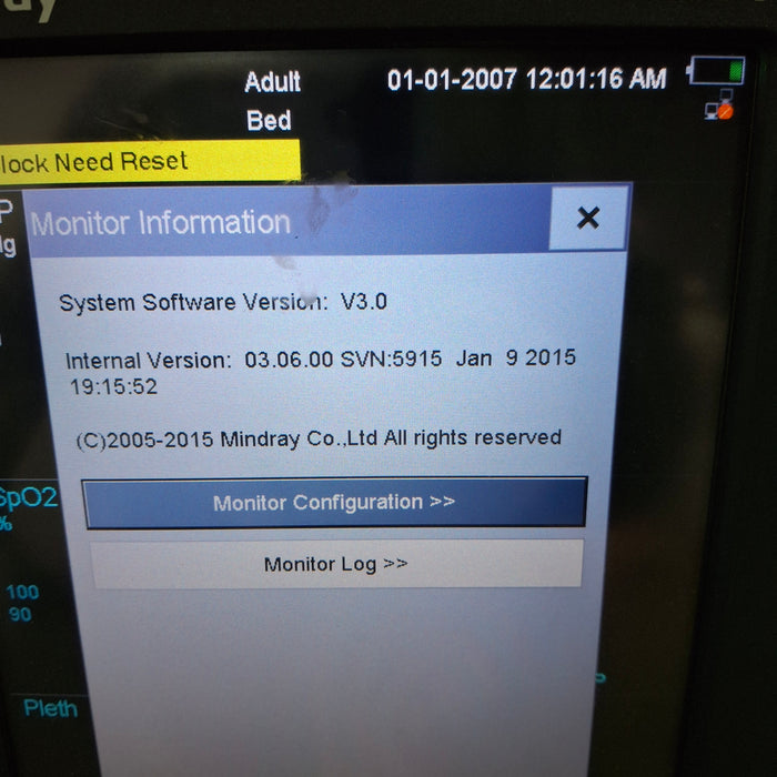 Mindray Mindray Accutorr 7 Vital Signs Monitor Patient Monitors reLink Medical