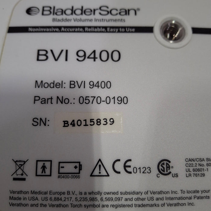 Verathon Medical, Inc Verathon Medical, Inc BVI 9400 Bladderscan Surgical Equipment reLink Medical