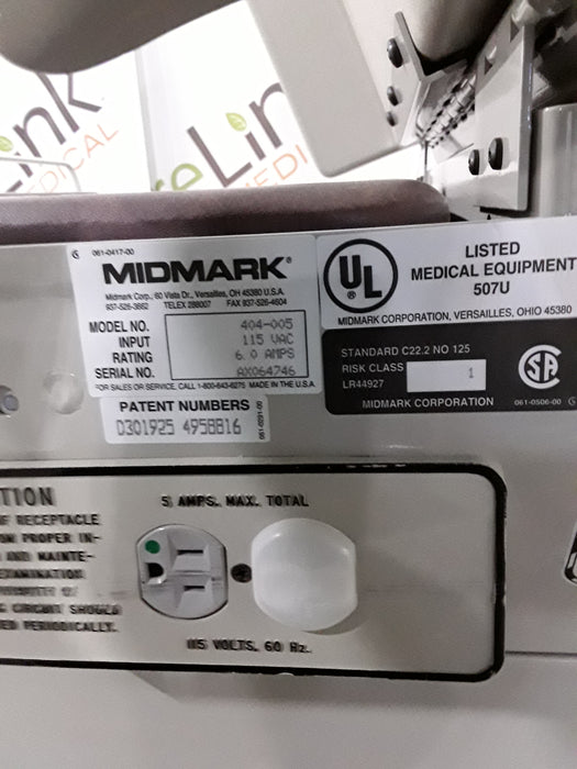 Midmark Midmark 404 Exam Table Exam Chairs / Tables reLink Medical