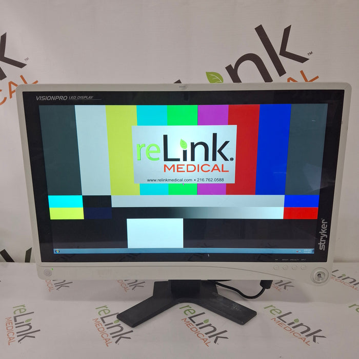 Stryker Stryker VisionPro 26" LED Display Monitor Rigid Endoscopy reLink Medical