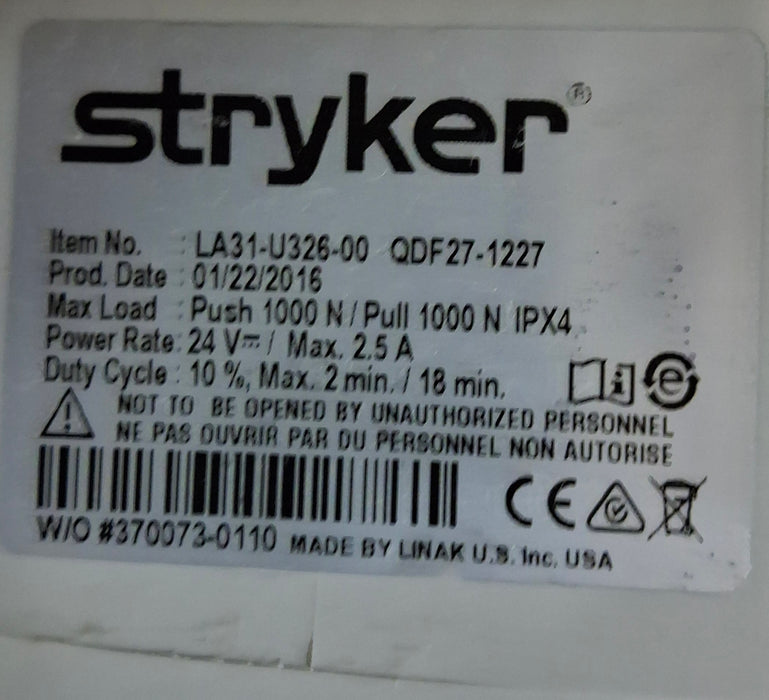 Stryker Stryker InTouch 2141 Critical Care Hospital Bed Beds & Stretchers reLink Medical