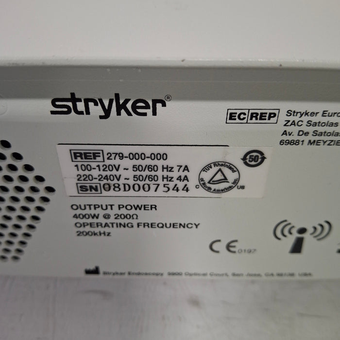 Stryker Stryker Serfas Energy RF Generator Surgical Equipment reLink Medical