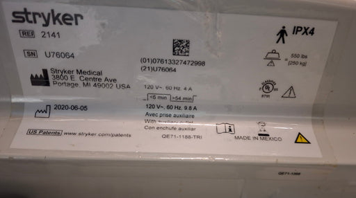 Stryker Stryker InTouch 2141 Critical Care Hospital Bed Beds & Stretchers reLink Medical