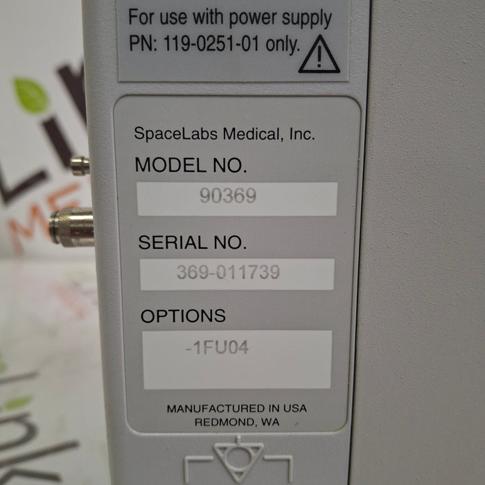 Spacelabs Healthcare 90369 Patient Monitor