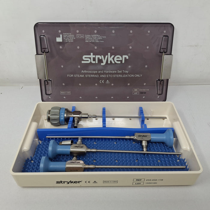 Stryker Stryker 502-904-030 & 502-477-031 4mm 30° Arthroscopes Rigid Endoscopy reLink Medical