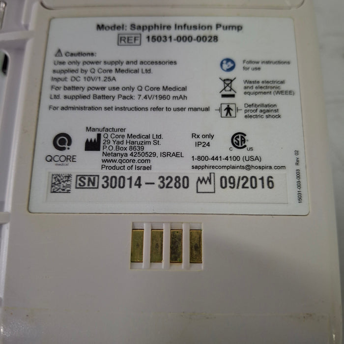 QCore Medical Sapphire Multi-Therapy Infusion Pump