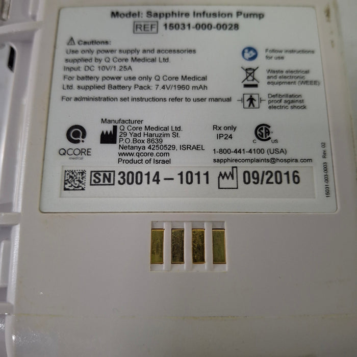 QCore Medical Sapphire Multi-Therapy Infusion Pump