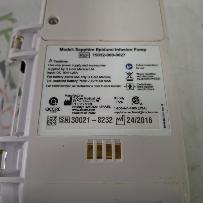 QCore Medical QCore Medical Sapphire Epidural Infusion Pump Infusion Pump reLink Medical