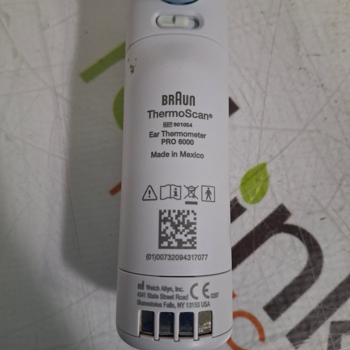 Welch Allyn Braun ThermoScan PRO 6000 Ear Thermometer