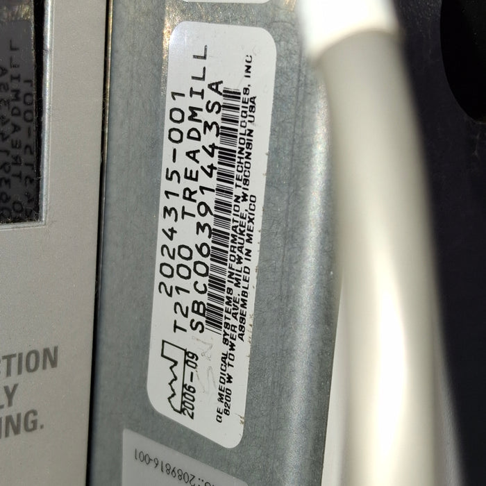 GE Healthcare GE Healthcare T2100 Stress Test Treadmill Cardiology reLink Medical