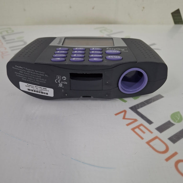 NDD Medical Technologies Inc EasyOne Plus 2001 Diagnostic Spirometry System
