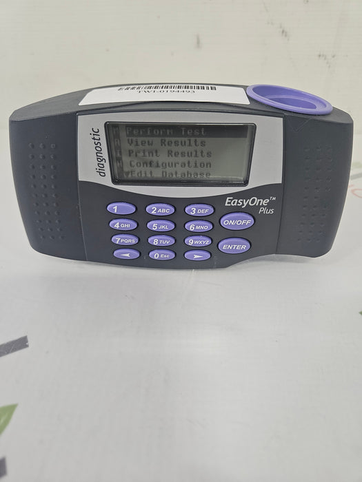 NDD Medical Technologies Inc EasyOne Plus 2001 Diagnostic Spirometry System