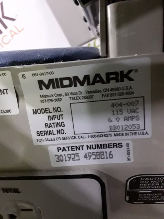 Midmark 404 Exam Table