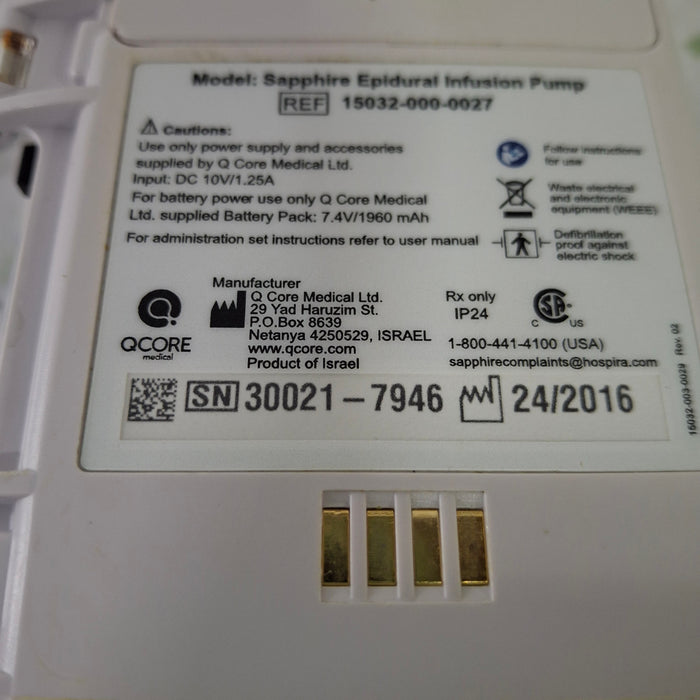 QCore Medical Sapphire Epidural Infusion Pump