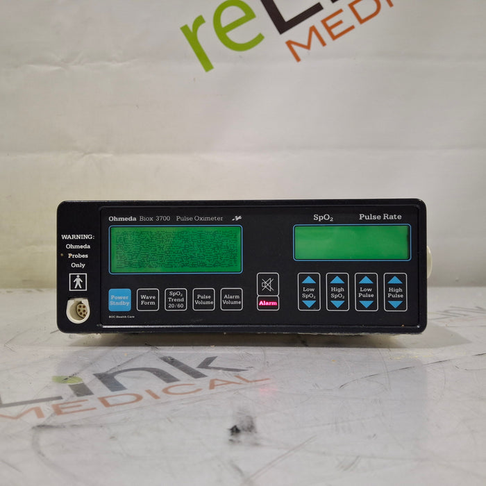 Ohmeda Medical 3700 Pulse Oximeter