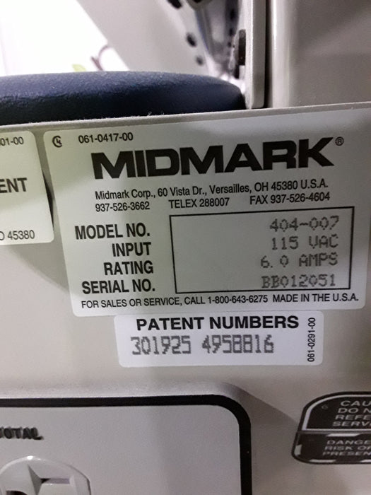 Midmark 404 Exam Table