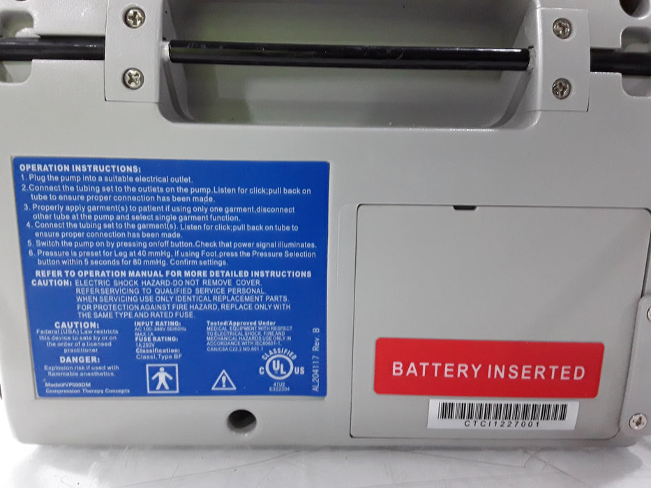 CTC CTC VasoPress Supreme Mini VP500DM Pump Surgical Equipment reLink Medical