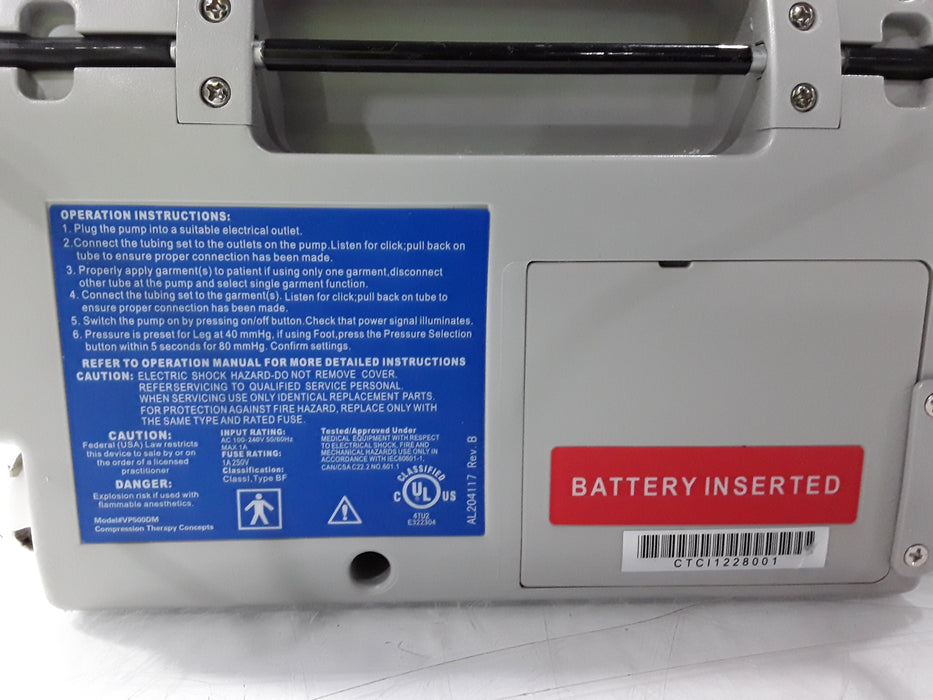 CTC CTC VasoPress Supreme Mini VP500DM Pump Surgical Equipment reLink Medical