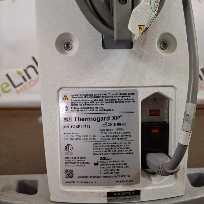 Zoll Zoll Thermogard XP Temperature Management System Temperature Control Units reLink Medical