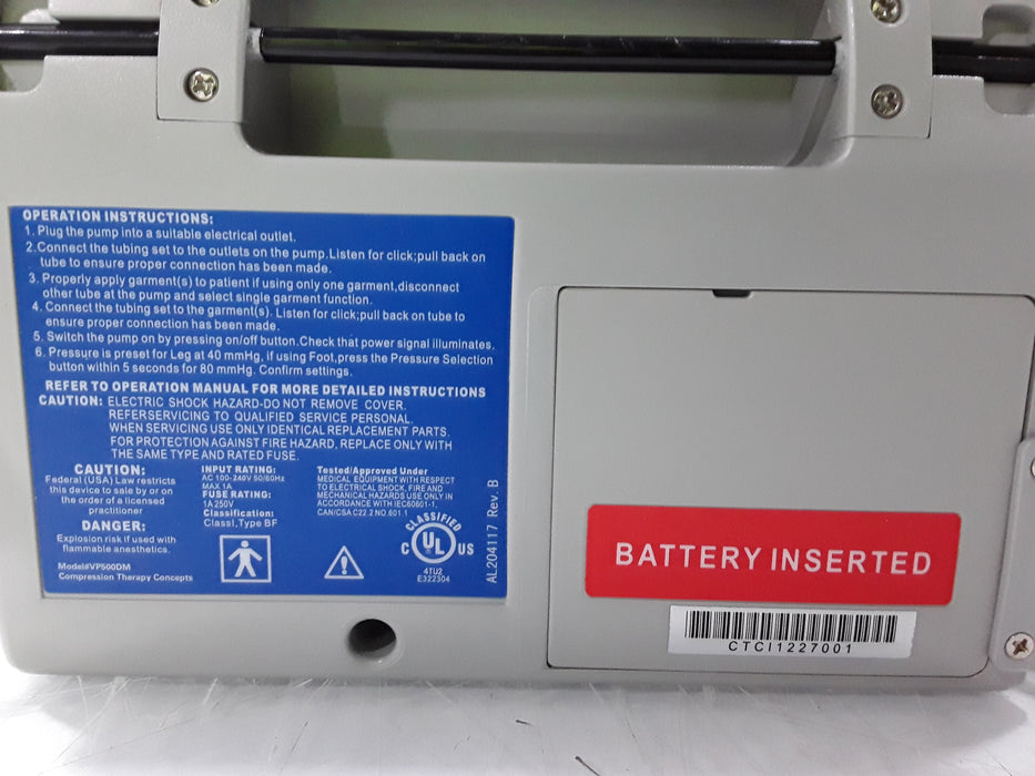 CTC CTC VasoPress Supreme Mini VP500DM Pump Surgical Equipment reLink Medical