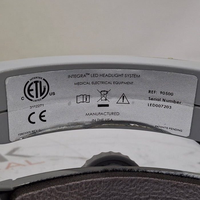 Integra Biosciences Corp 90500 LED Headlight System