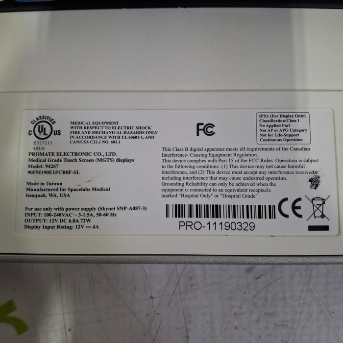 Spacelabs Healthcare Spacelabs Healthcare Xprezzon 94267 Opt-19 Patient Monitor Patient Monitors reLink Medical