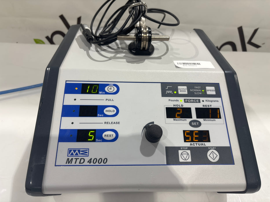 Mettler Electronics Mettler Electronics MTD 4000 Traction Head Unit Exam Chairs / Tables reLink Medical