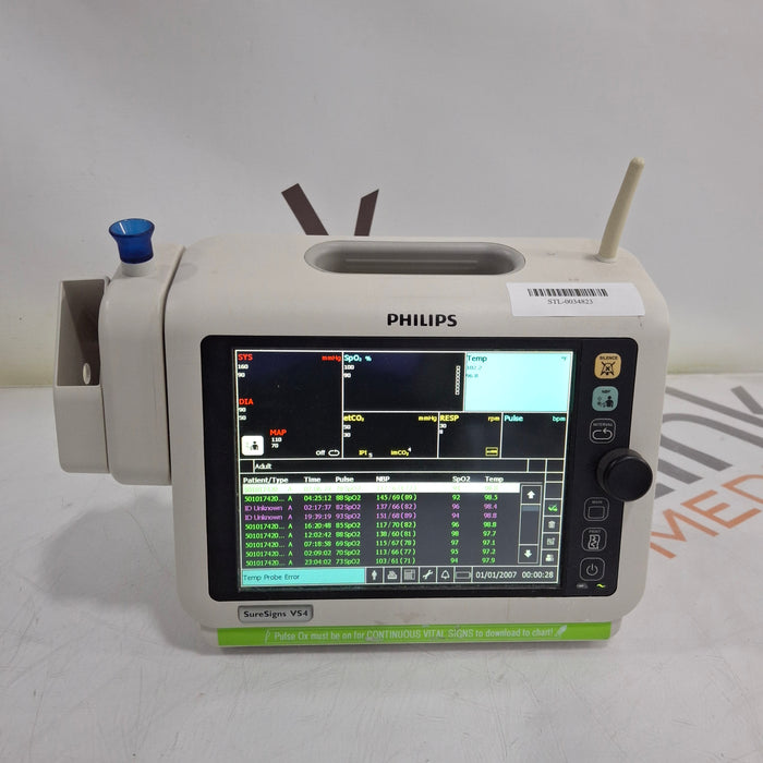 Philips Philips SureSigns VS4 Vital Signs Monitor Patient Monitors reLink Medical