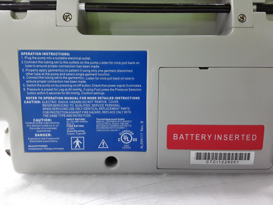 CTC CTC VasoPress Supreme Mini VP500DM Pump Surgical Equipment reLink Medical