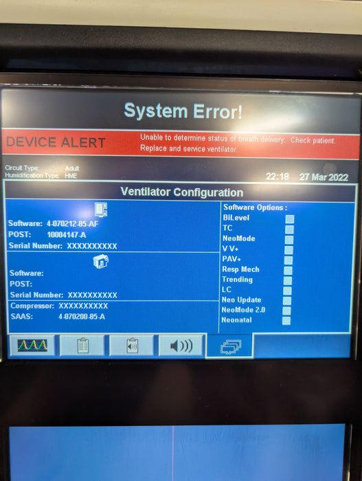 Puritan Bennett Puritan Bennett 840 Ventilator Respiratory reLink Medical