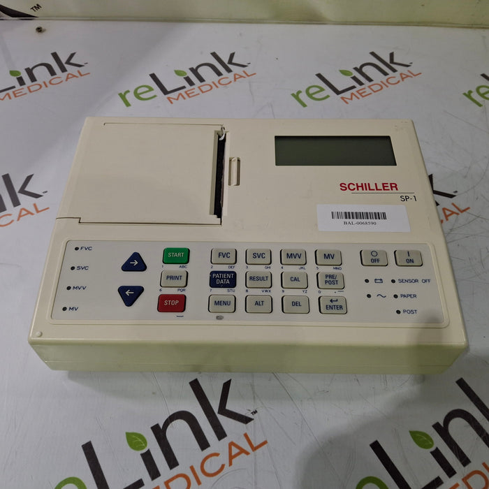 Schiller America Schiller America SP-1 Spirometer Respiratory reLink Medical