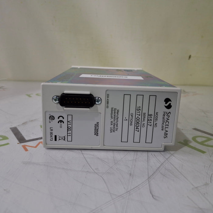 Spacelabs Healthcare Ultraview SL 91517 Multigas Analyzer