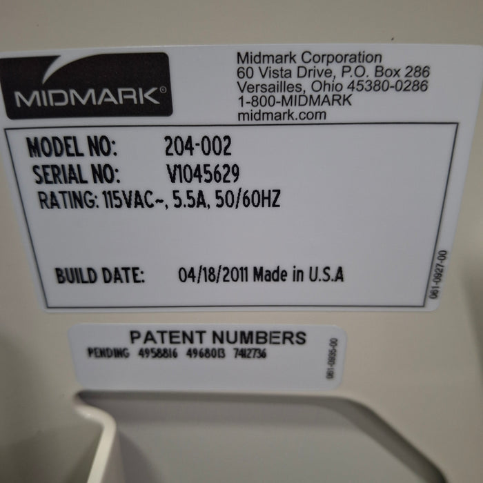 Midmark 204 Exam Table