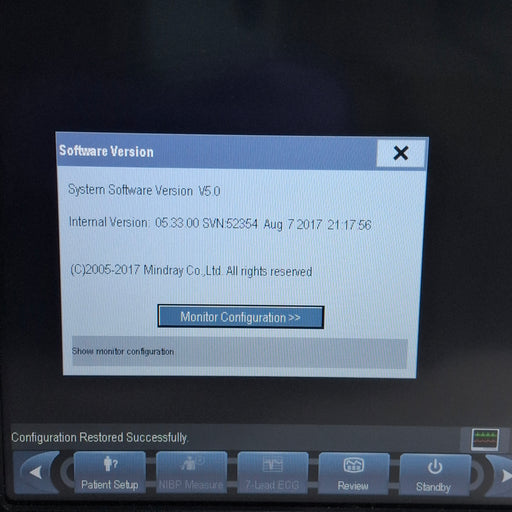 Mindray Mindray Passport 12M Patient Monitor Patient Monitors reLink Medical