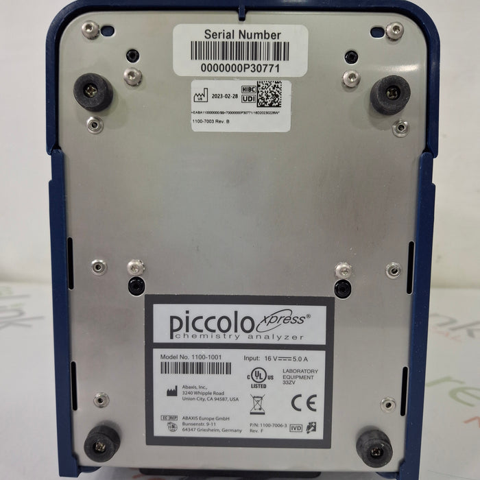 Abaxis Piccolo Xpress 2ND GEN Chemistry Analyzer