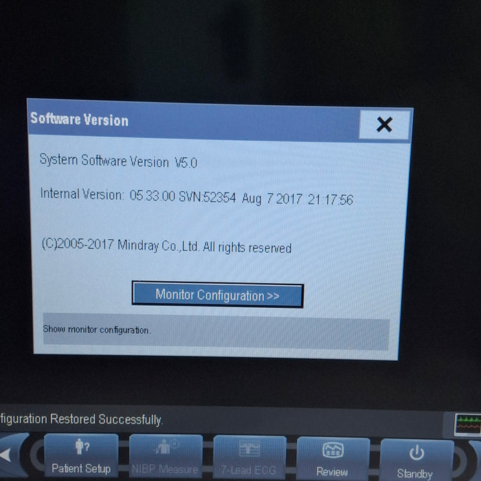 Mindray Mindray Passport 12M Patient Monitor Patient Monitors reLink Medical