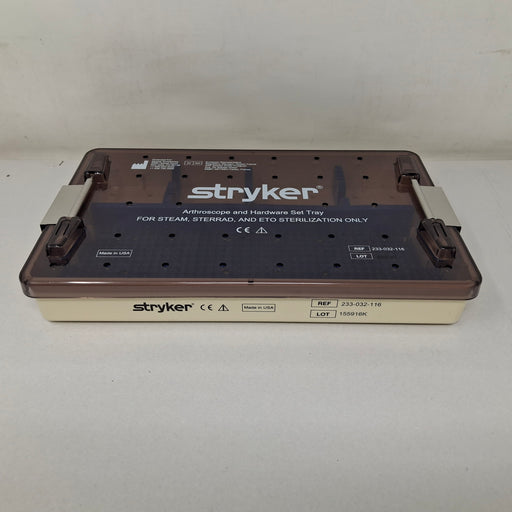 Stryker Stryker 233-032-116 Arthroscope and Hardware Set Tray Surgical Instruments reLink Medical