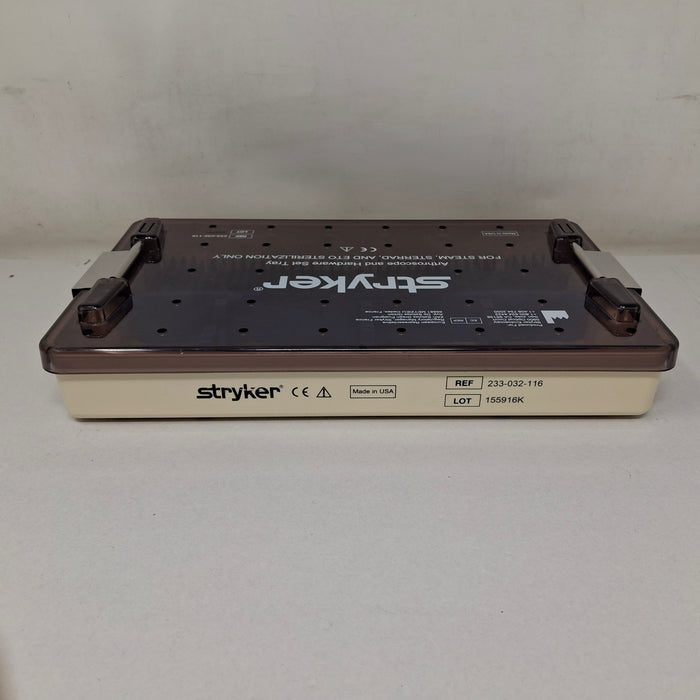 Stryker Stryker 233-032-116 Arthroscope and Hardware Set Tray Surgical Instruments reLink Medical