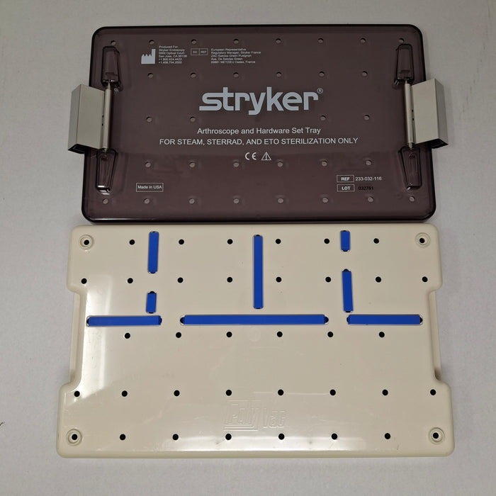 Stryker Stryker 233-032-116 Arthroscope and Hardware Set Tray Surgical Instruments reLink Medical