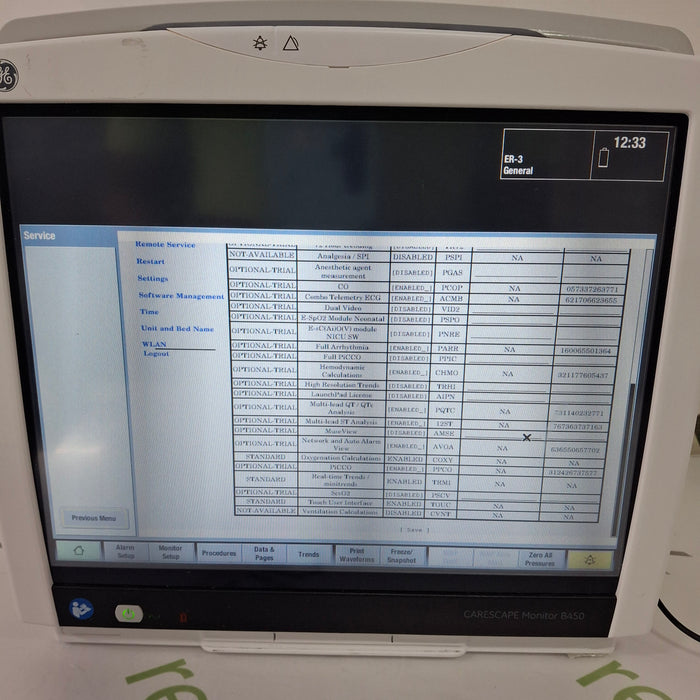 GE Healthcare GE Healthcare Carescape B450 Patient Monitor Patient Monitors reLink Medical