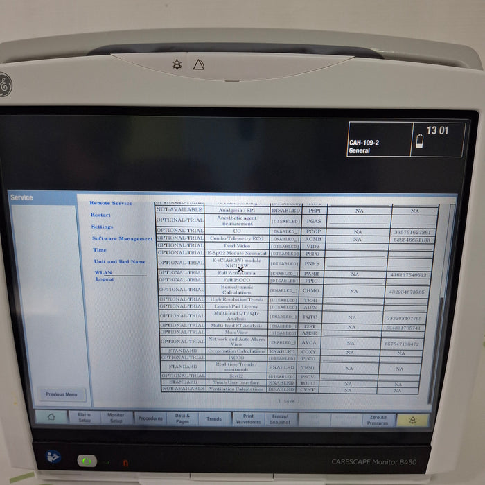 GE Healthcare GE Healthcare Carescape B450 Critical Care Patient Monitor Patient Monitors reLink Medical
