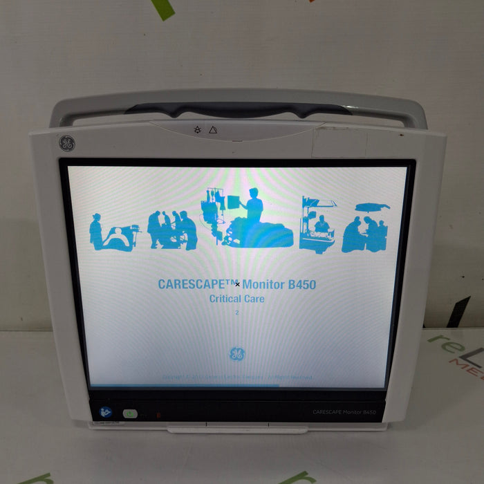 GE Healthcare GE Healthcare Carescape B450 Critical Care Patient Monitor Patient Monitors reLink Medical