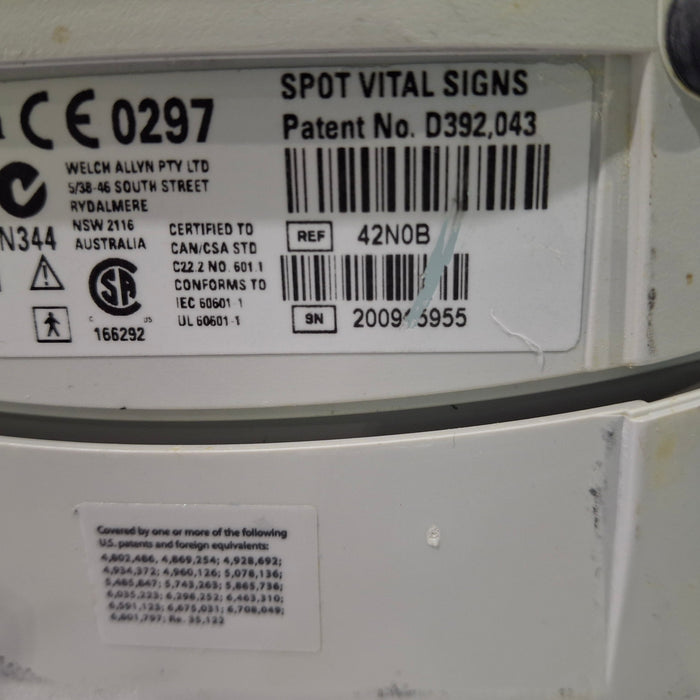 Welch Allyn Welch Allyn Spot 420 - NIBP, Nellcor SpO2 Vital Signs Monitor Patient Monitors reLink Medical