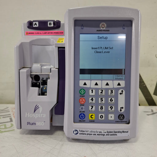 Hospira Hospira Plum 360 Infusion Pump Infusion Pump reLink Medical