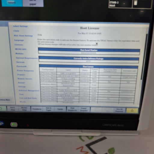 GE Healthcare GE Healthcare Carescape B450 Critical Care Patient Monitor Patient Monitors reLink Medical