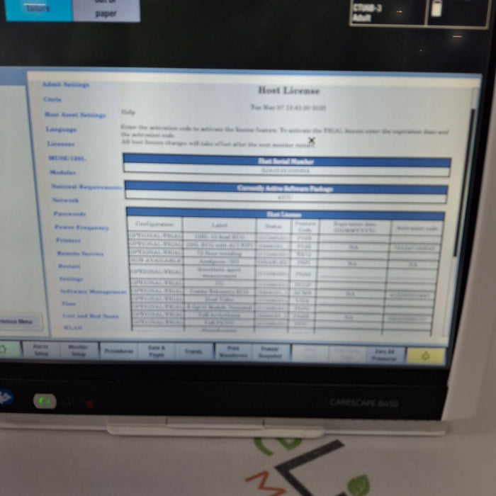 GE Healthcare GE Healthcare Carescape B450 Critical Care Patient Monitor Patient Monitors reLink Medical